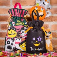 Worki nonwoven 30 x 45 cm z nadrukiem - Halloween Woreczki nonwoven