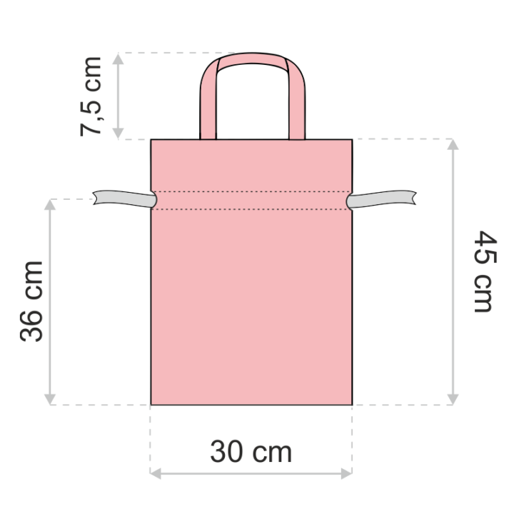 Worki nonwoven 30 x 45 cm z nadrukiem - Halloween Zastosowanie