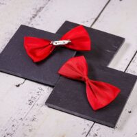 Kalendarz adwentowy woreczki welurowe 15 x 20 cm - czerwone i białe + białe i czerwone numery Święta i okazje