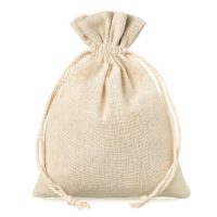 Woreczki à la lniane 12 x 15 cm - naturalne Woreczki na lawendę